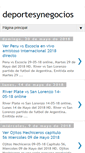 Mobile Screenshot of deportesynegocios.com